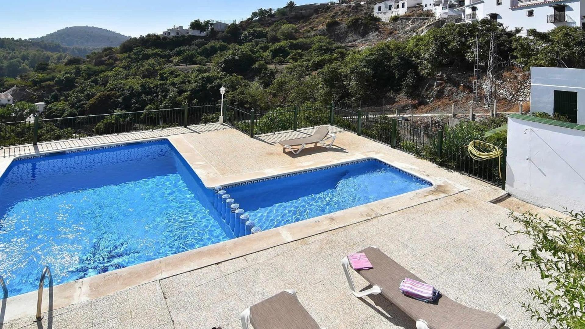 Ferienhaus Mit Privatpool Fuer 6 Personen Ca 170 Qm In Frigiliana, Andalusien Costa Del Sol Exterior photo
